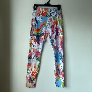 Katie Kortman Wispy Abstract Leggings S